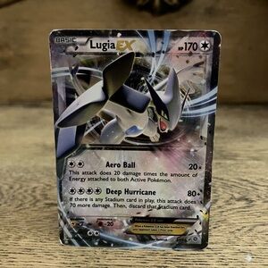 Pokemon Lugia EX Trading Card